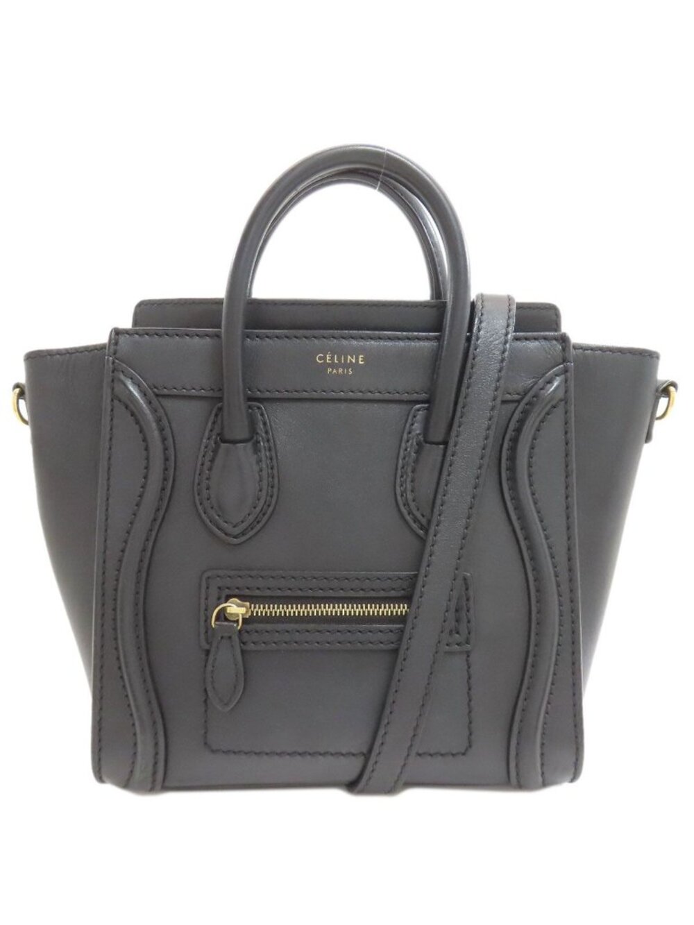 Celine Luggage Nano 2-Way Handbag Calf